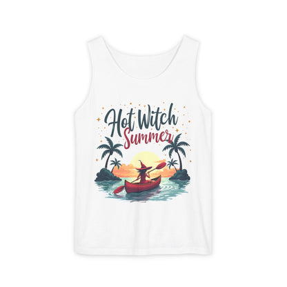Hot Witch Summer - Canoe Witch Unisex Tank