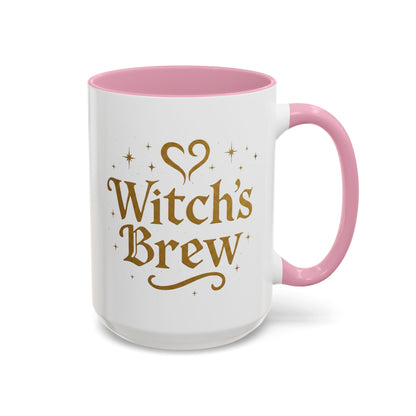 Witch’s Brew – Magical Elixir Mug (11oz & 15oz, Color Accent Options)