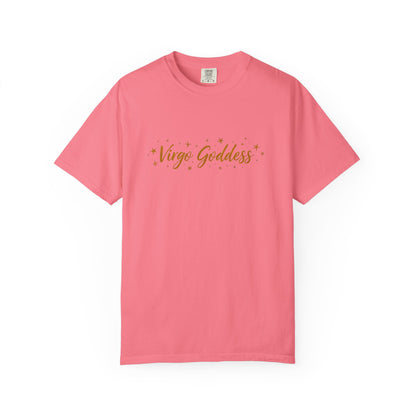 Virgo Goddess – Shimmery Witchy Zodiac Tee