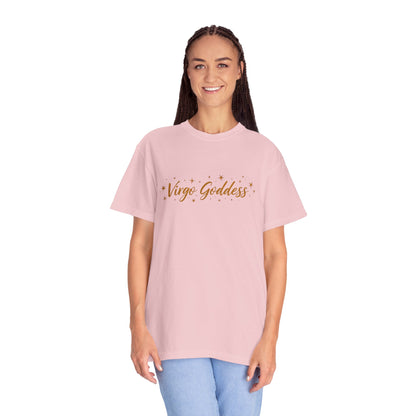 Virgo Goddess – Shimmery Witchy Zodiac Tee