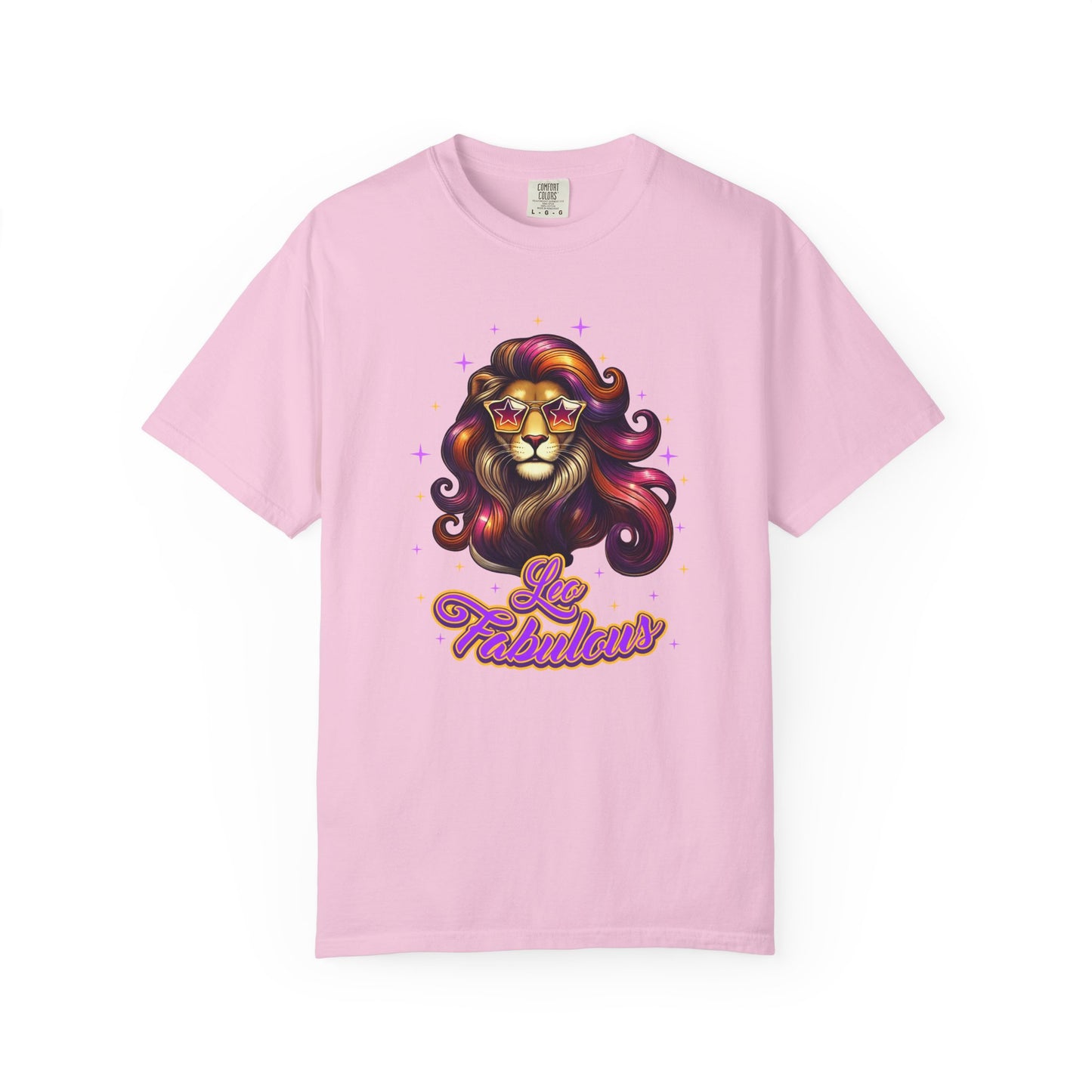 Leo Fabulous Tee – Groovy Colorful Zodiac Shirt