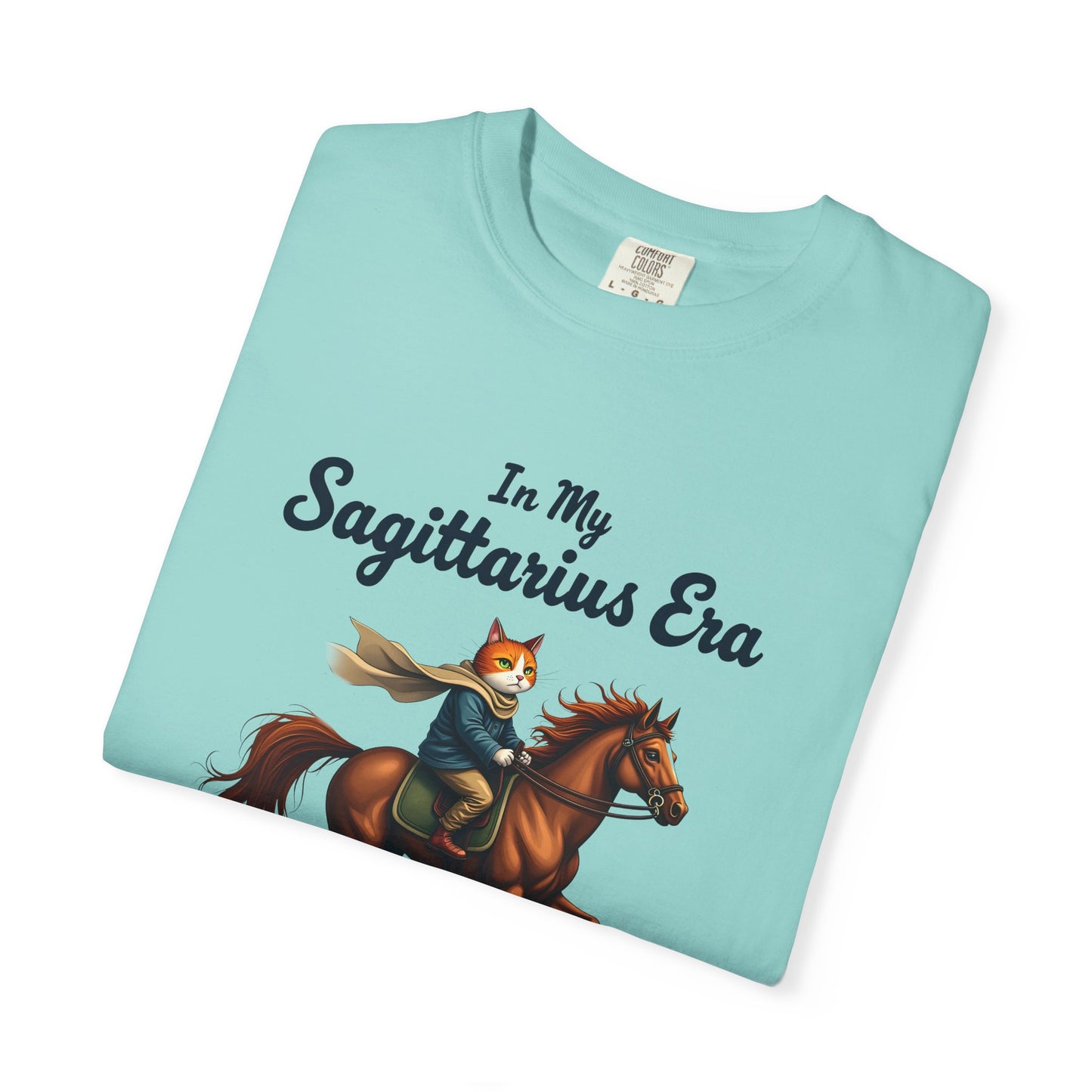 In My Sagittarius Era – Funny Free-Spirited Rider Tee