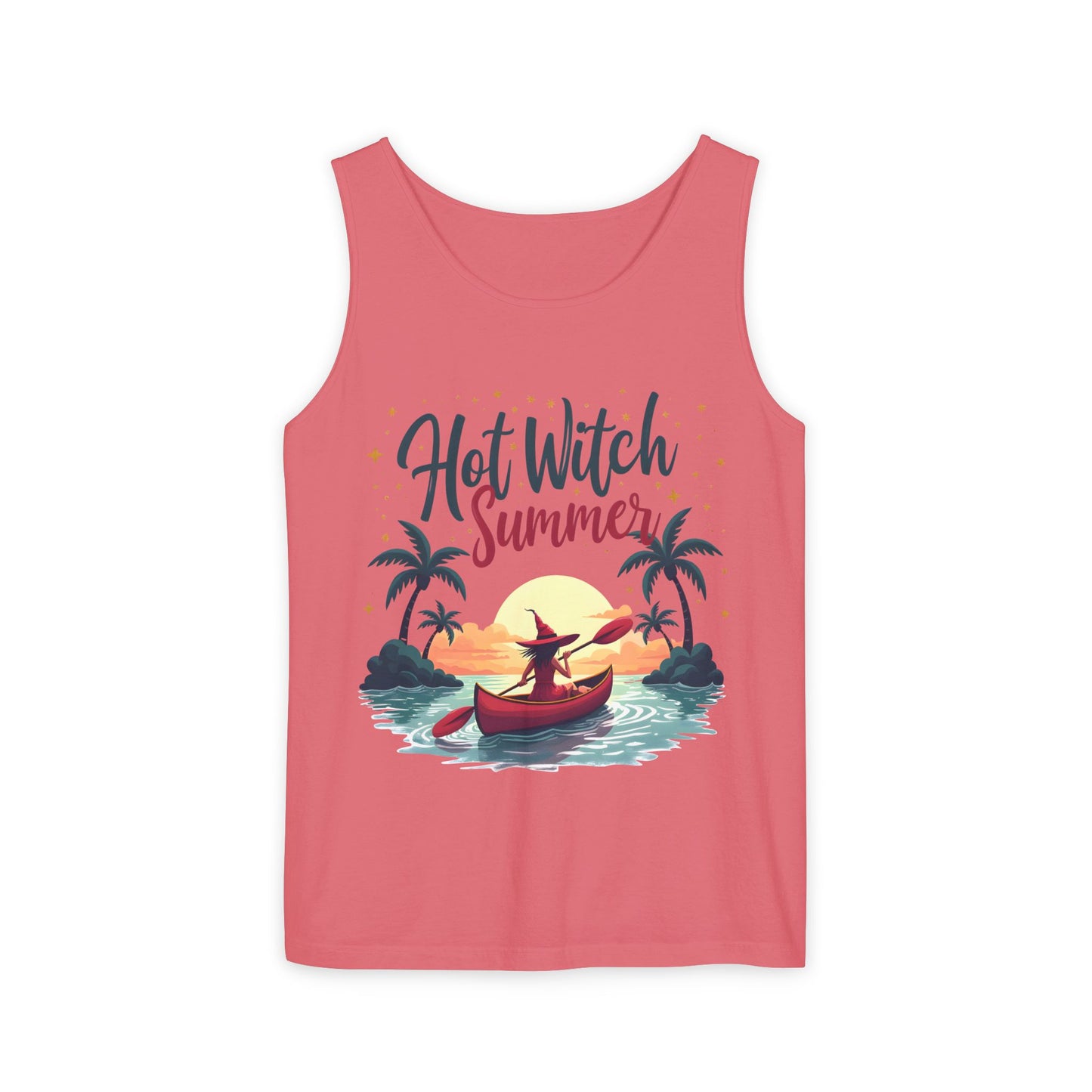 Hot Witch Summer - Canoe Witch Unisex Tank
