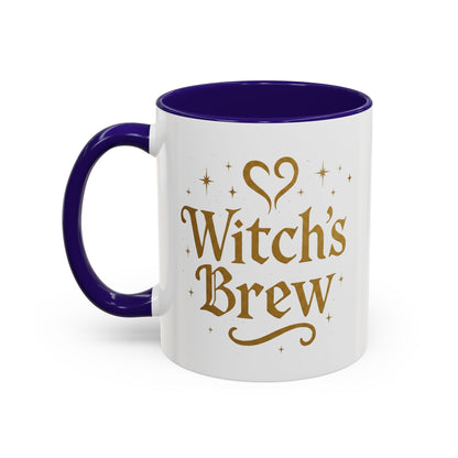 Witch’s Brew – Magical Elixir Mug (11oz & 15oz, Color Accent Options)