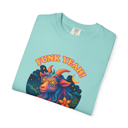 Funk Yeah! I’m a Capricorn – Retro Goat Groove Tee