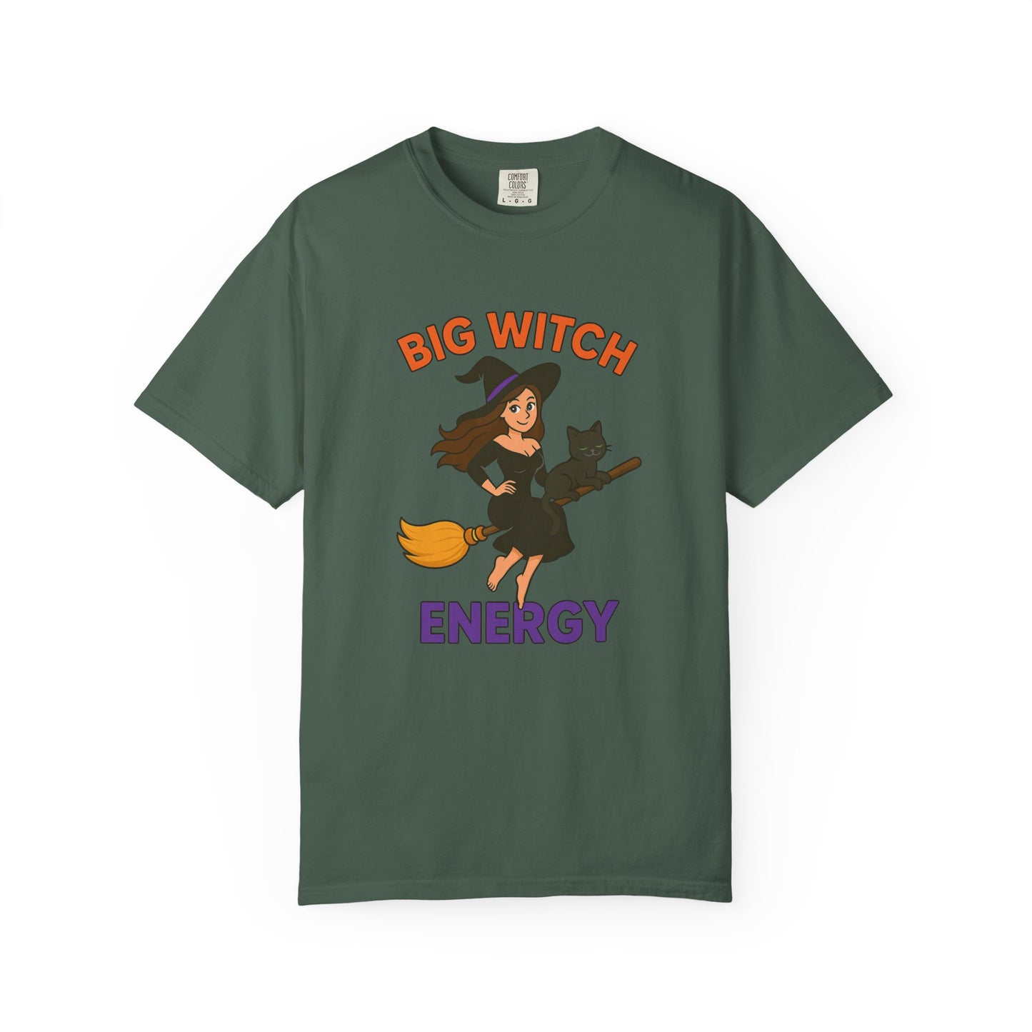 Big Witch Energy – Funny Witchy Graphic Tee