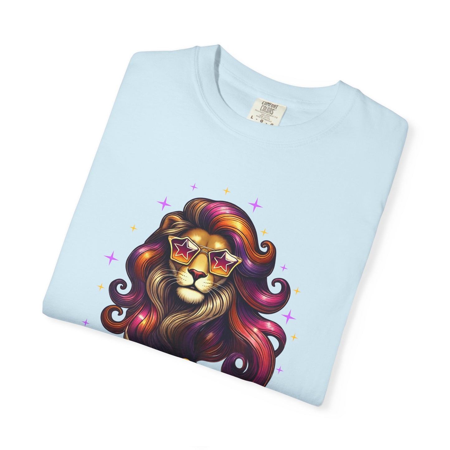 Leo Fabulous Tee – Groovy Colorful Zodiac Shirt