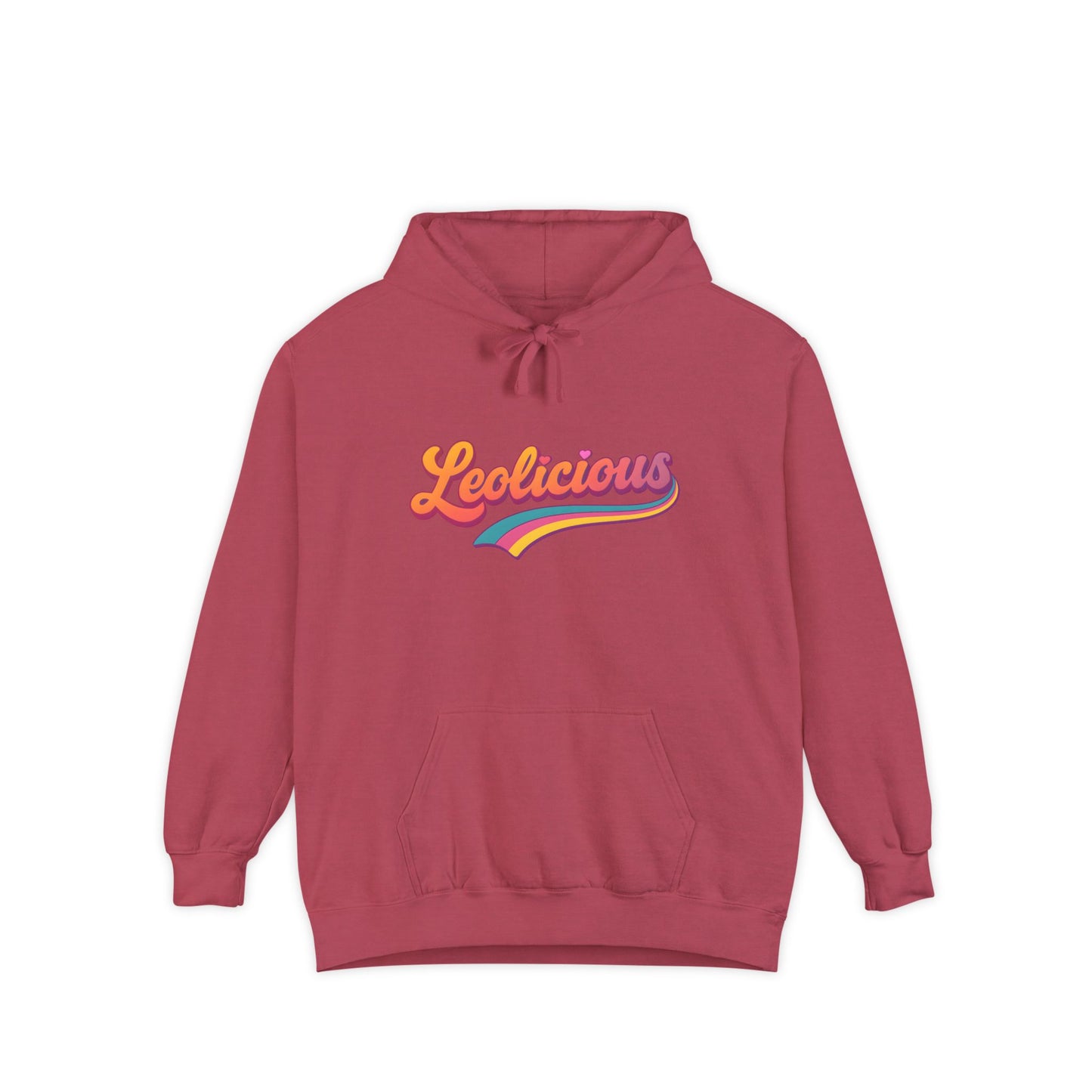 Leolicious Unisex Hoodie – Groovy Retro Comfort Colors Midweight Hoodie