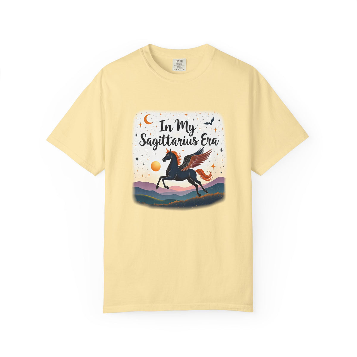 In My Sagittarius Era – Mystical Pegasus Tee - Enchanted Sky