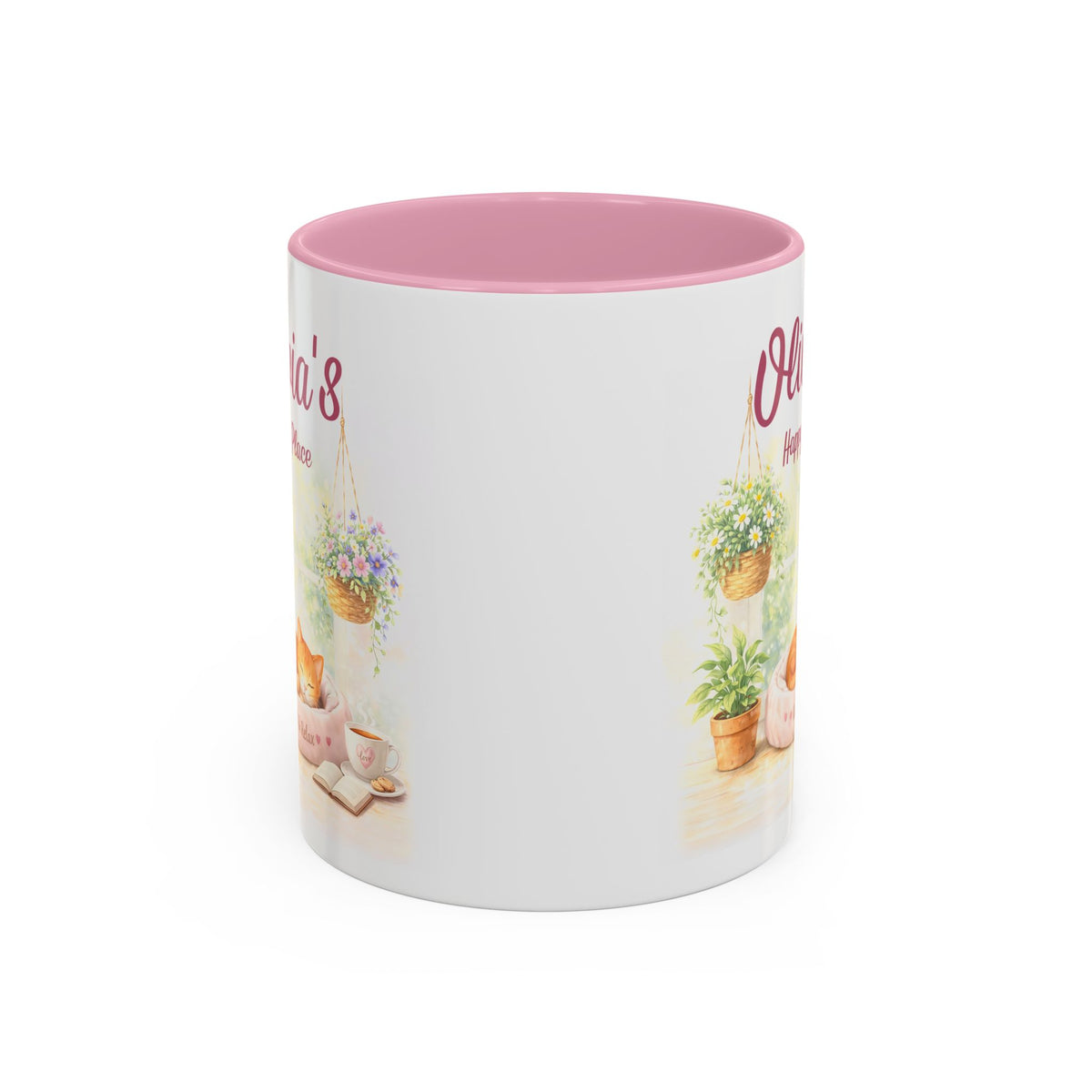Personalized Cat Coffee Mug