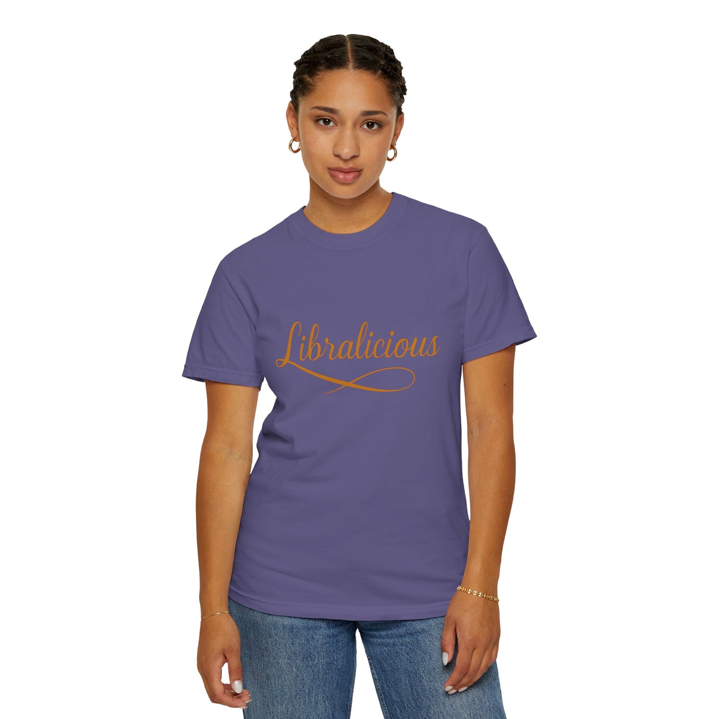 Libralicious – Retro Script Libra Tee