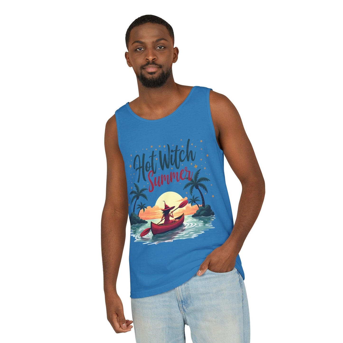 Hot Witch Summer - Canoe Witch Unisex Tank