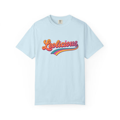 Leolicious – Retro Groovy Leo Zodiac Tee