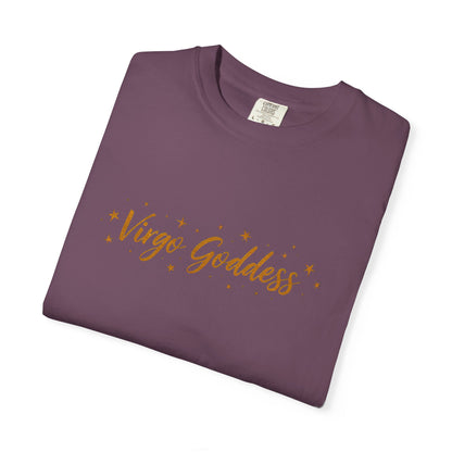 Virgo Goddess – Shimmery Witchy Zodiac Tee