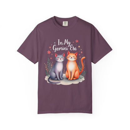 In My Gemini Era – Colorful Zodiac Cats Shirt