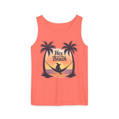 Hex on the Beach Tank – Wicked Retro Witchcore Shirt