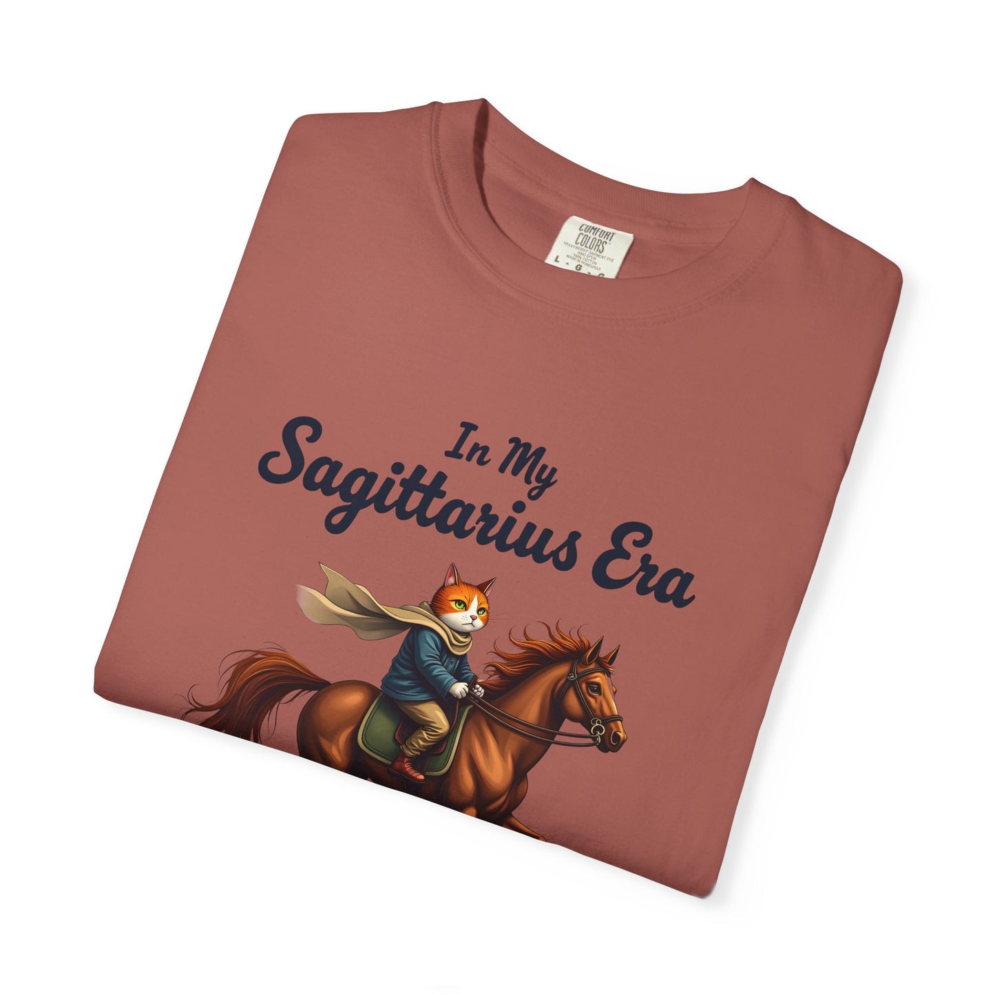 In My Sagittarius Era – Funny Free-Spirited Rider Tee