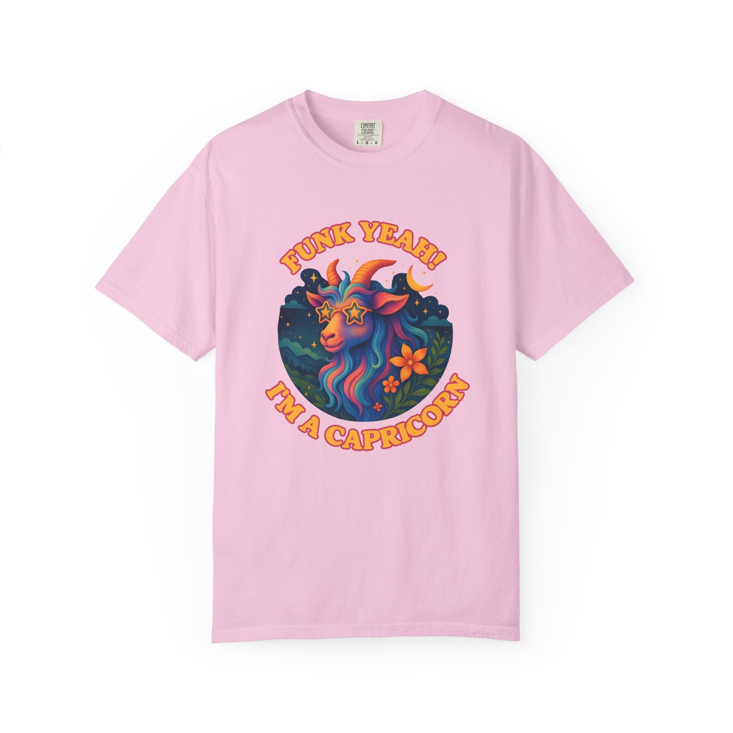 Funk Yeah! I’m a Capricorn – Retro Goat Groove Tee