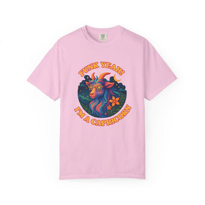 Funk Yeah! I’m a Capricorn – Retro Goat Groove Tee
