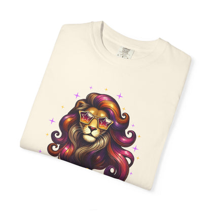 Leo Fabulous Tee – Groovy Colorful Zodiac Shirt