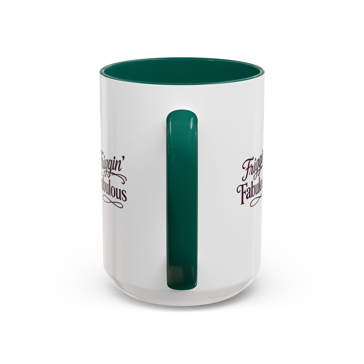 Friggin' Fabulous Frog Mug | Cute Frog Coffee Mug for Women | Funny Glam Frog Gift | Colored Mug