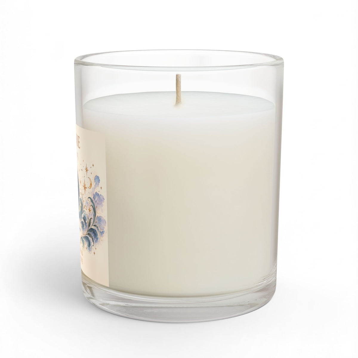 Personalized Zodiac Sign Candle with Birth Date and Name
