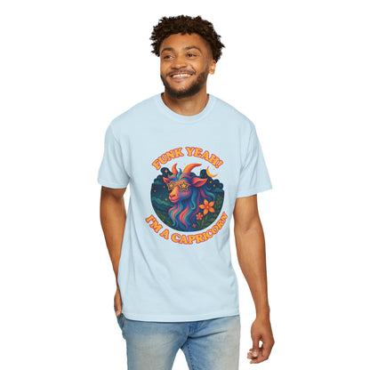 Funk Yeah! I’m a Capricorn – Retro Goat Groove Tee