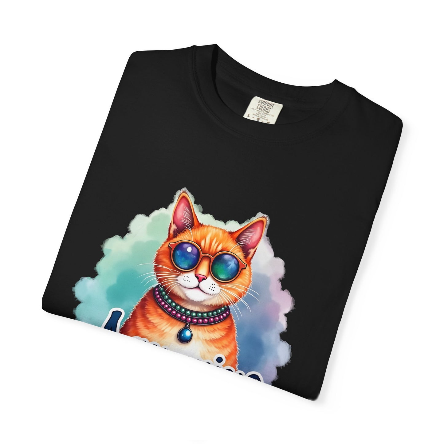 Aquarius One Cool Cat – Colorful Zodiac Shirt