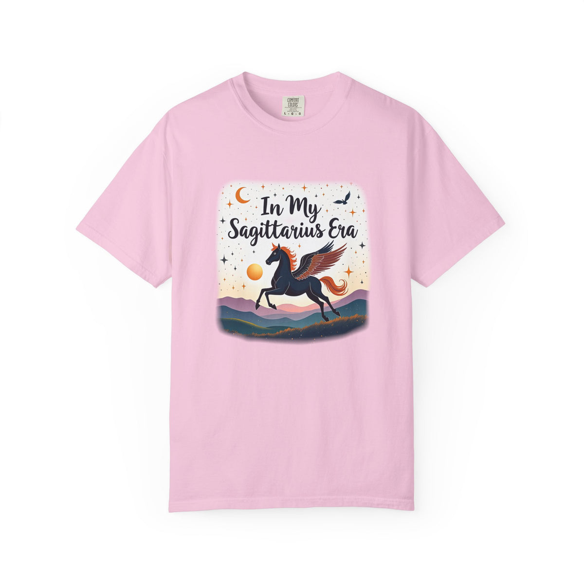 In My Sagittarius Era – Mystical Pegasus Tee - Enchanted Sky