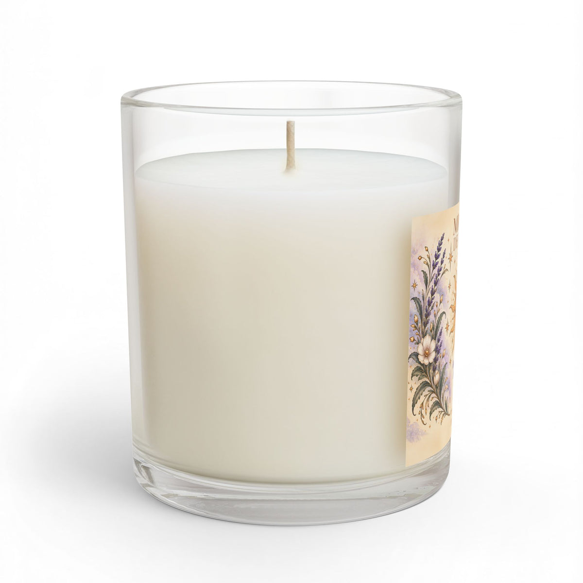 Customized Zodiac Sign Candle with Name Birthdate Sign