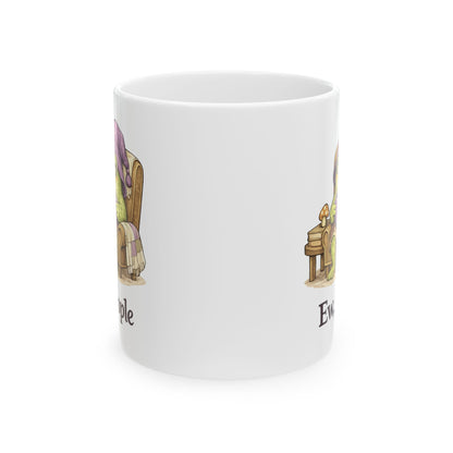 Ewok Family Ceramic Mug (11oz & 15oz) – Cute Star Wars-Inspired Coffee Cup