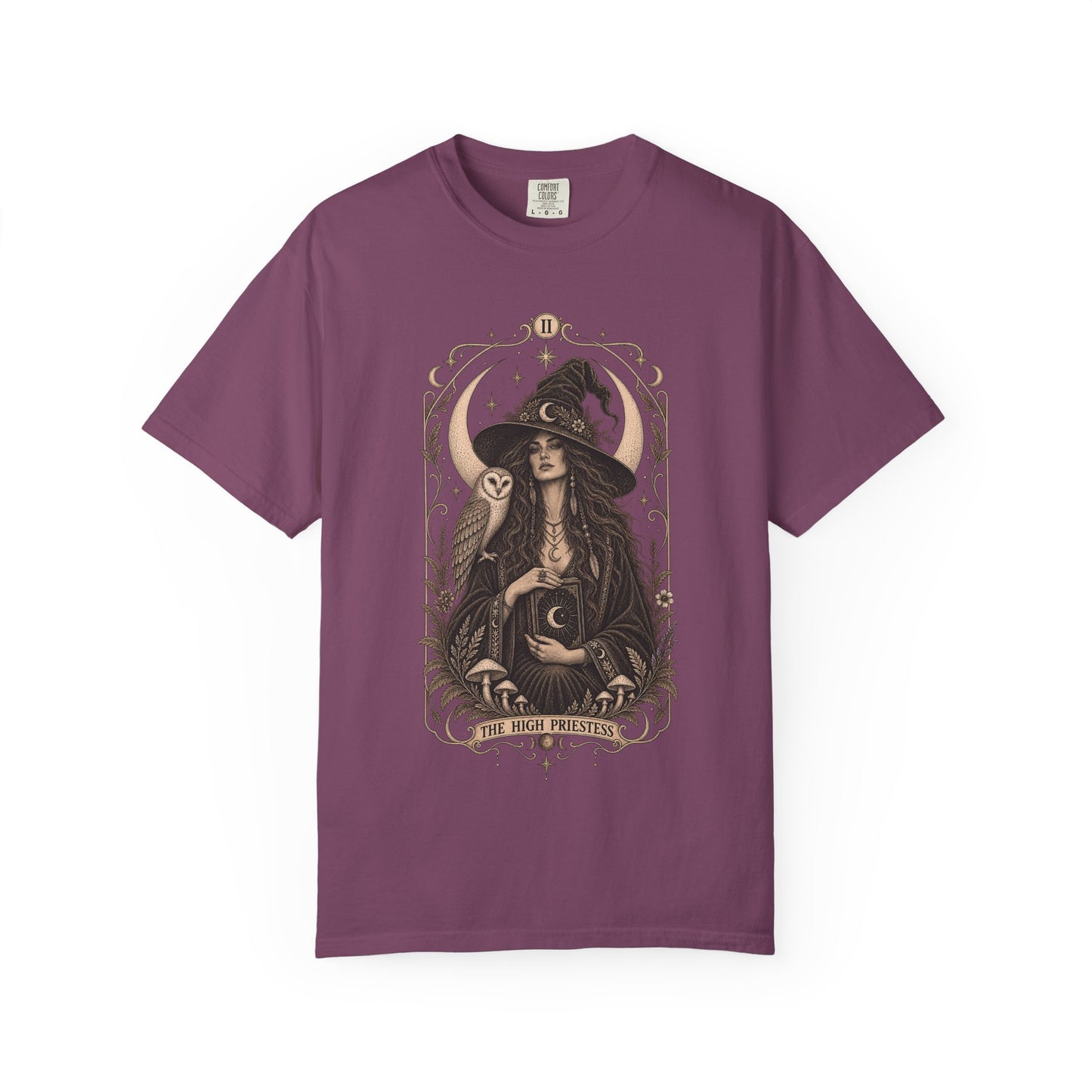 High Priestess Shirt | Tarot Witchy Graphic Tee
