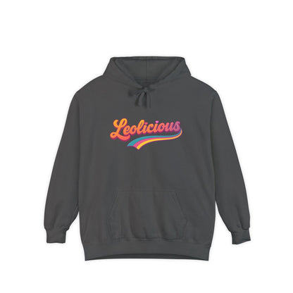 Leolicious Unisex Hoodie – Groovy Retro Comfort Colors Midweight Hoodie