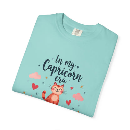 In My Capricorn Era – Cozy Cat Mountain Tee