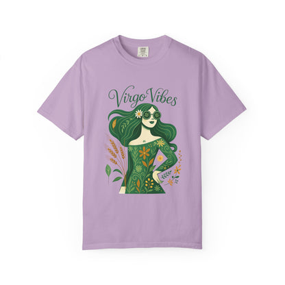 Virgo Vibes Vibrant Tee – Earthy Zodiac Shirt
