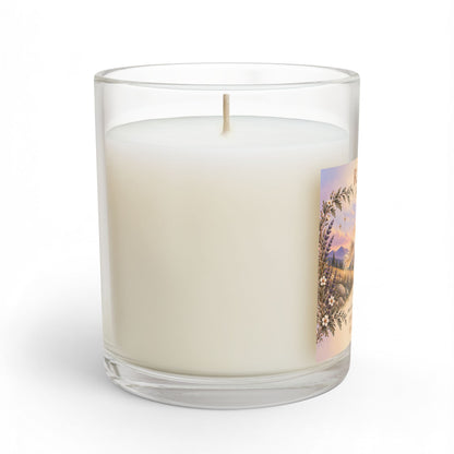Personalized Sagittarius Astrology Candle with Name and Birth Date