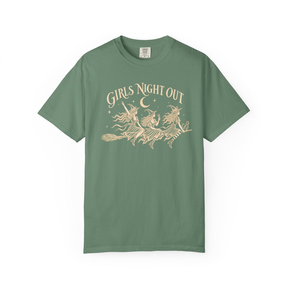 Girls Night Out Witch Vintage T-Shirt | Witchy Feminist Halloween Tee