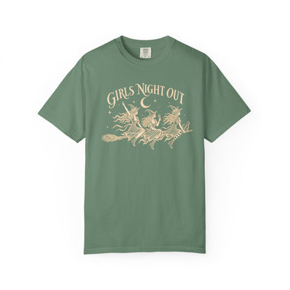 Girls Night Out Witch Vintage T-Shirt | Witchy Feminist Halloween Tee