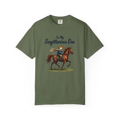 In My Sagittarius Era – Funny Free-Spirited Rider Tee