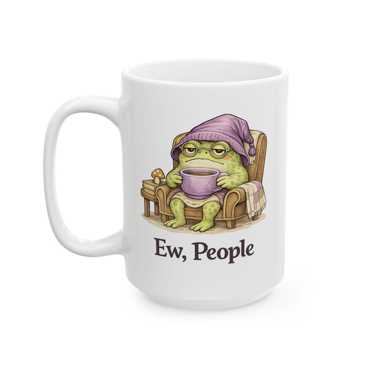 Ewok Family Ceramic Mug (11oz & 15oz) – Cute Star Wars-Inspired Coffee Cup