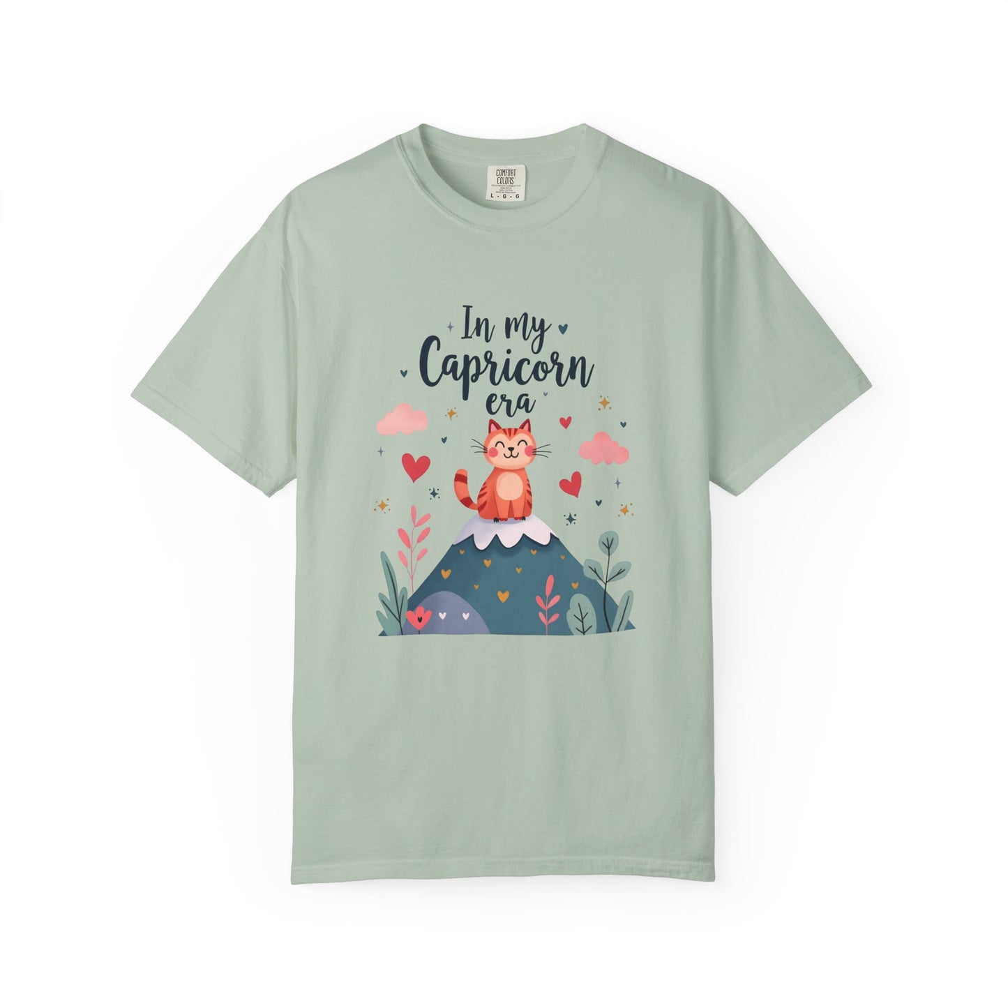 In My Capricorn Era – Cozy Cat Mountain Tee