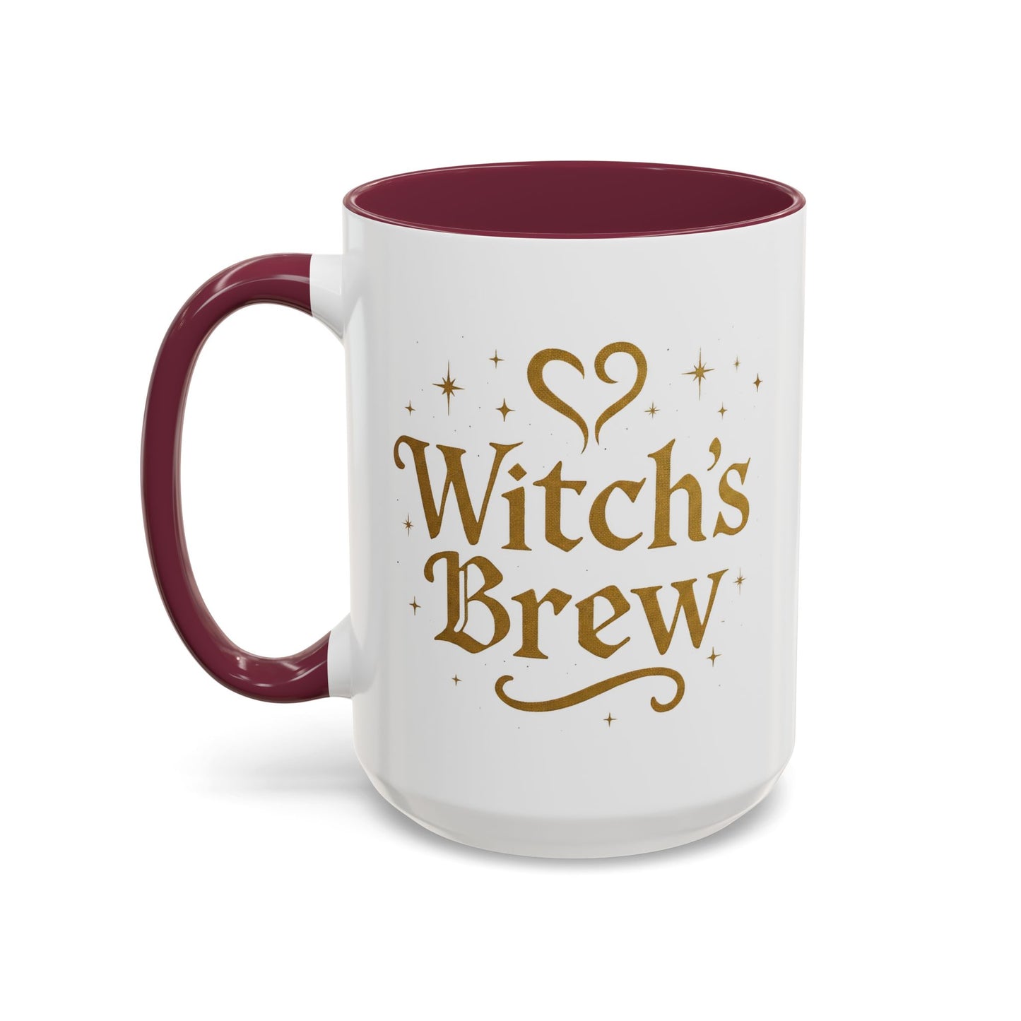 Witch’s Brew – Magical Elixir Mug (11oz & 15oz, Color Accent Options)
