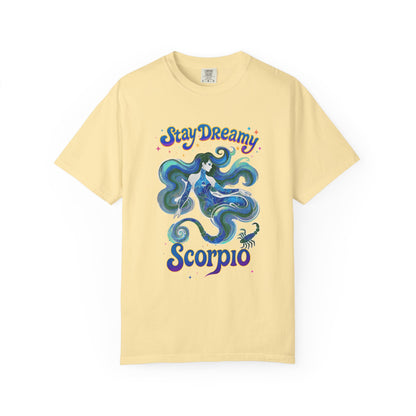 Stay Dreamy Scorpio – Mystical Mermaid Tee for the Celestial Siren