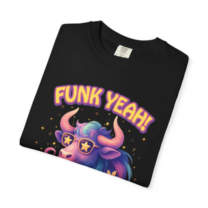 Funk Yeah I’m a Taurus Groovy Tee – Multicolor Retro Zodiac Shirt