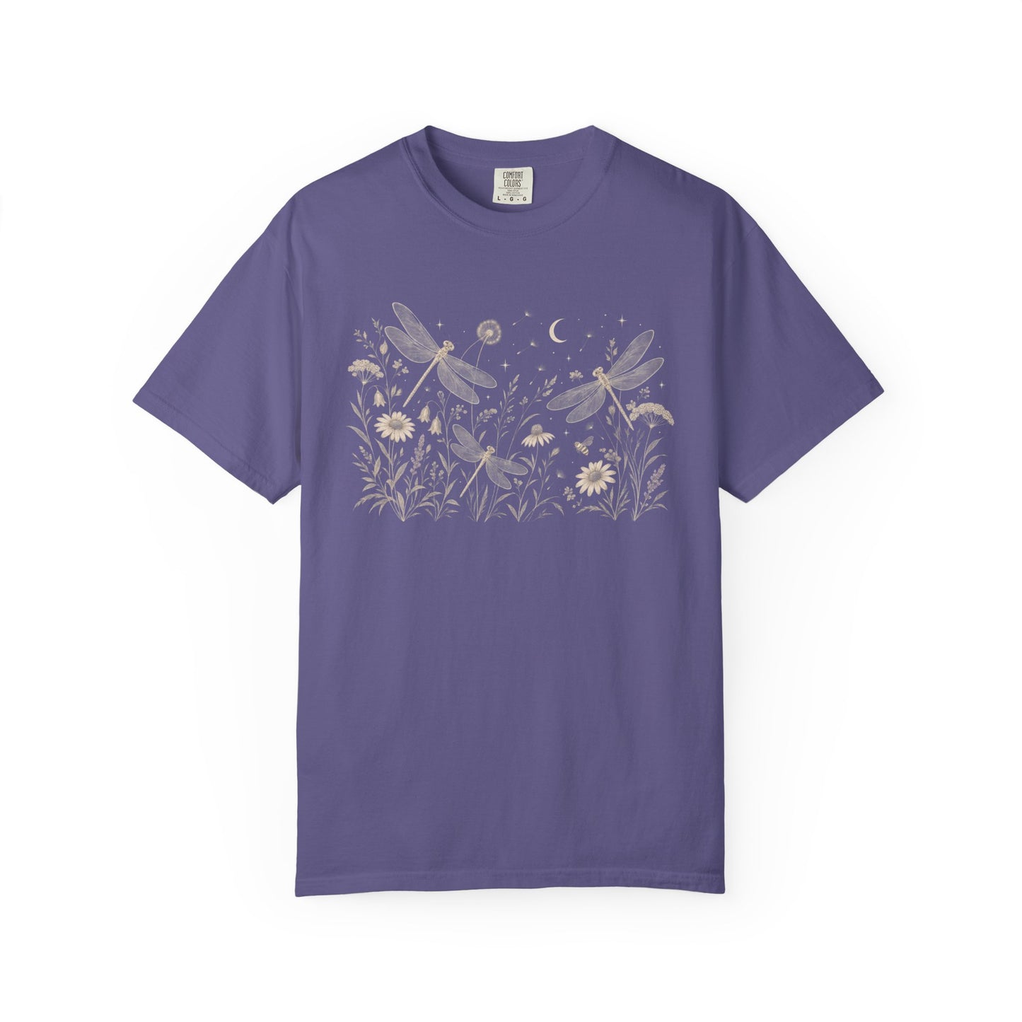 Boho Dragonfly Meadow Unisex T-shirt