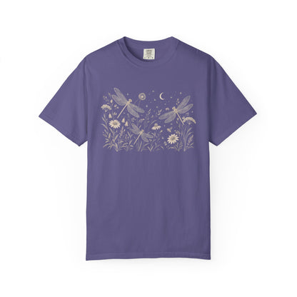 Boho Dragonfly Meadow Unisex T-shirt