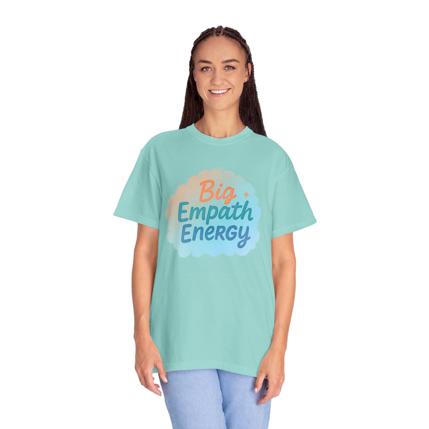 Big Empath Energy – Colorful Affirmation Tee