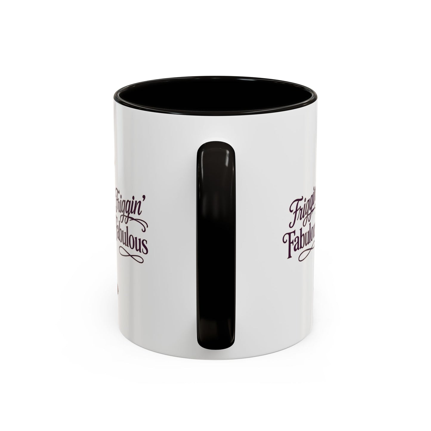 Friggin' Fabulous Frog Mug | Cute Frog Coffee Mug for Women | Funny Glam Frog Gift | Colored Mug