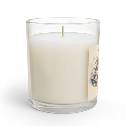 Personalized Zodiac Sign Candle with Birth Date and Name