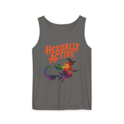 Hexually Active – Cheeky Rainbow Witch Tank